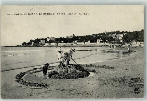 Royan 1909 la Bureau Saint Palais la Plage