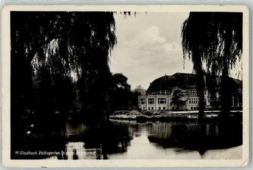 Mönchengladbach Volksgarten Teich Gasthaus