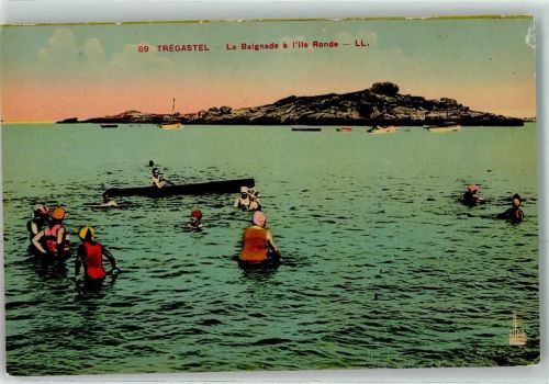 Tregastel la Baignade a I`lle Ronde