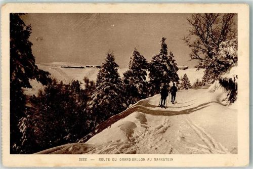 Le Markstein Winter Route du Grandee-Ballon