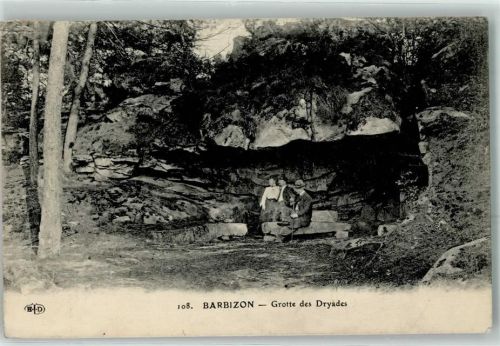Barbizon 1914 Grotte des Dryades