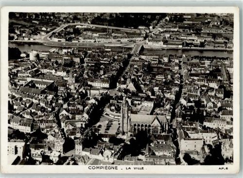 Compiegne Fliegeraufnahme