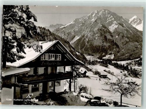 Hindelang Kurhotel Luitpoldbad Winter