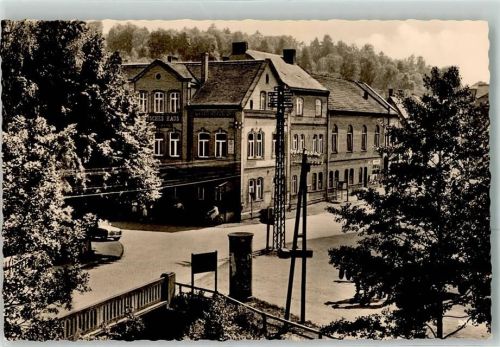 Wippra Hotel Deutsches Haus Litfaßsäule