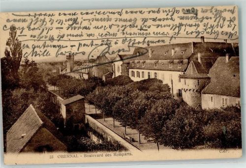 Obernai Boulevard des Remparts