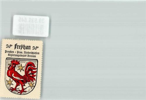 Freyhan Wappen Freyhan Preußen Prov. Niederschlesien