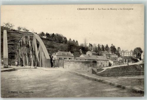 Charleville-Mezieres 1914 le Pont de Montcy la Grimpette