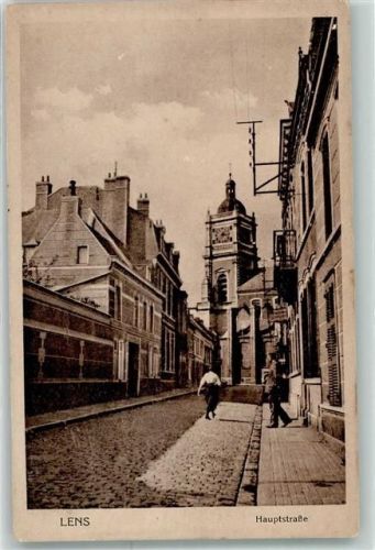 Lens 1916 Hauptstraße