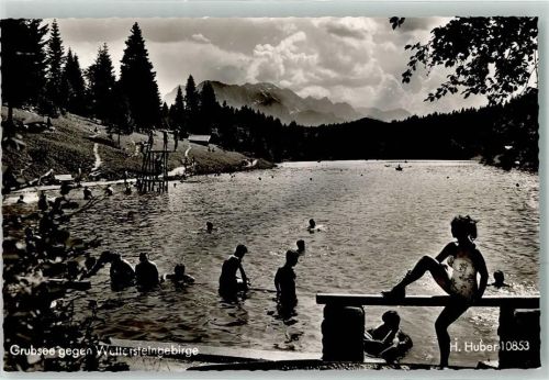 Krün Grubsee Wettersteingebirge
