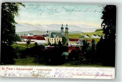 St. Peter 1905 Feldbergblick