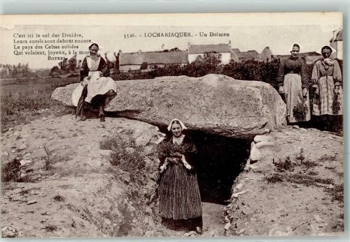 Locmariaquer un Dolmen Tracht