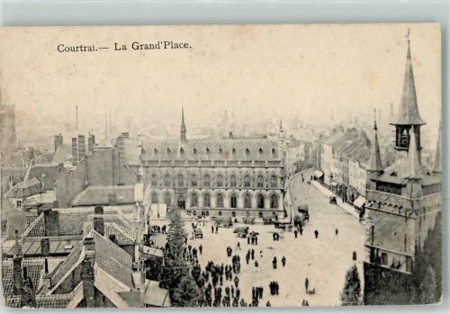 Courtrai 1914 le Grand Place