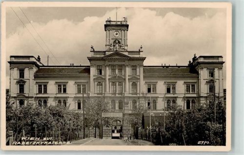 Wien 1942 Radetzkykaserne Feldpost San.Ers.Abt.17 WK II
