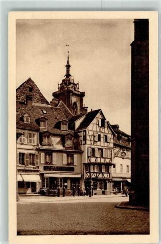 Colmar Fachwerkhaus Turm Cafe