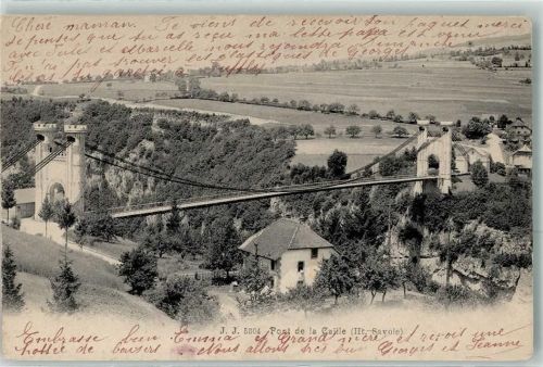Allonzier-la-Caille Pont de la Caille Brücke Cruseilles