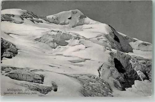 Vent Wildspitze vom Mittelberg Joch gesehen