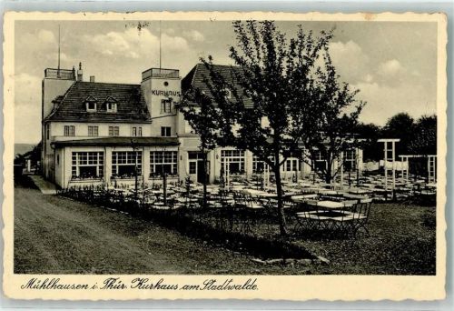 Mühlhausen 1933 Kurhaus am Stadtwalde