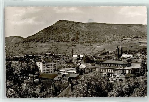 Neustadt 1957 mit Kath. Kirche St. Ägidius und Kath. Kirche St. Marien Kongress- und Saalbau