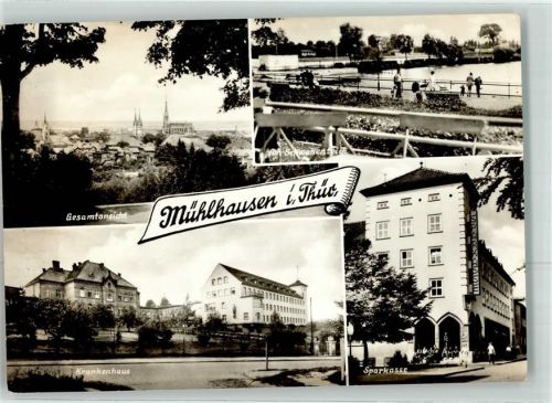 Mühlhausen Am Schwanenteich Sparkasse Krankenhaus