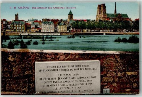 Orleans Empiacement des Anciennes Tourelles Ecole de Nation