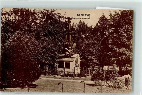 Schleswig 1918 Kanonendenkmal