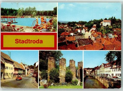Stadtroda Schwimmbad Auto