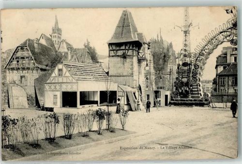 Nancy 1914 Exposition la Village Alsacien
