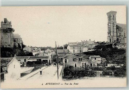 Apremont vue du Pont