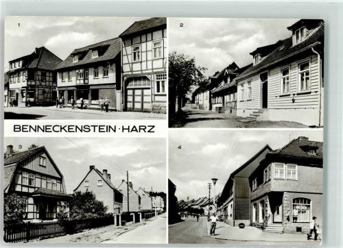 Benneckenstein Am Gallenberg Blick zur Oberstadt