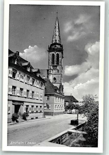 Sinzheim Hauptstraße Pfarrkirche Sankt Martin