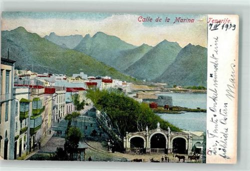 Santa Cruz 1909 Calle de la Marina