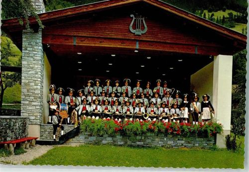 Finkenberg Musikkapelle Zillertal Tirol Tracht nur Scan beschnitten