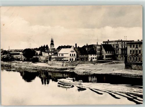 Schönebeck 1961 mit St. Jakobikirche
