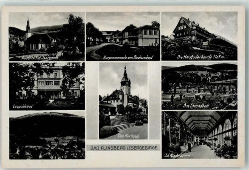 Bad Flinsberg Heufuderbaude Niederbrunn Leopoldsbad Kurhaus