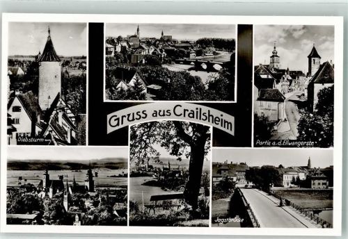 Crailsheim Diebsturm Ellwangerstraße Jagstbrücke