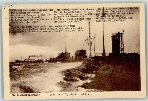 Cuxhaven Alte Liebe Signalstation