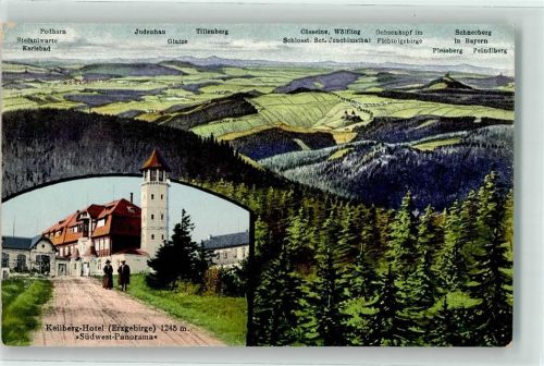 Klinovec 1921 Hotel Vogelschau