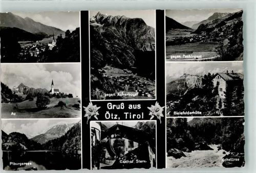 Oetz Gasthaus Stern Piburgersee Acherkogel Bielefelderhütte