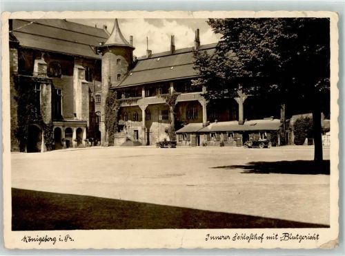 Königsberg Schloss Gasthaus Blutgericht
