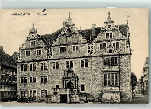 Hann Münden 1915 Rathaus