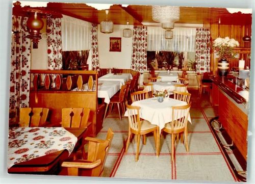 55442 W6534 Stromberg , Hunsrück Gebrauchsspuren Gaststube FOTOKeineAK Ort handschriftlich