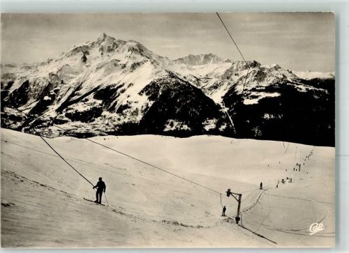 Montvalezan La Rosiere Piste Ski Winter Sport Lift Schnee