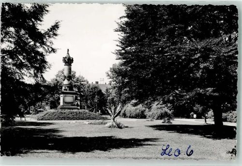 Leobschütz Ort handschriftlich Foto Schöning & Co Denkmal