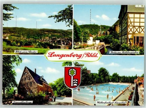 Langenberg Sender Langenberg Mühlengraben Jugendherberge Wellenfreibad Nizzatal