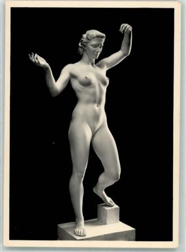 Erotik Anmut Statue Nr.22 Breker, Arno WK II Foto AK