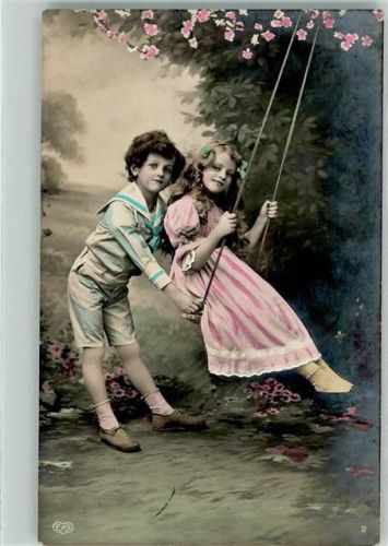 1913 Kinder Schaukel