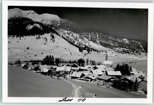 Lermoos Ort handschriftlich Winter