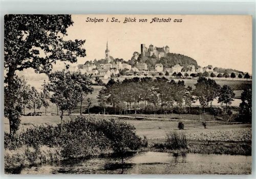 Stolpen Blick von der Alstadt
