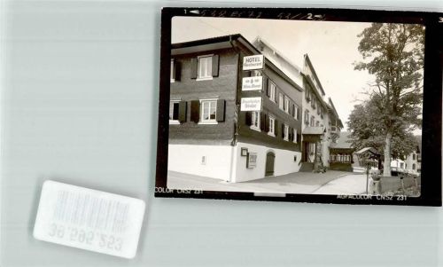 Herrenwies Hotel Restaurant Gasthaus Auerhahn Stube Auto Zigarettenautomat Ort handschriftlich Foto Original aus Archiv eines Ansichtskartenverlags
