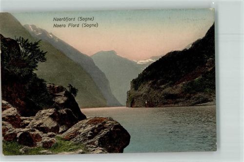 Aurland Naeröfjord Norddeutscher Lloyd Bremen